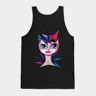 Carnaval Girl Portrait Tank Top